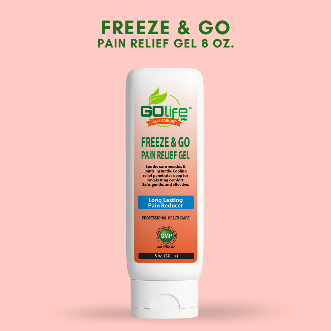 FREEZE & GO PAIN RELIEF GEL
